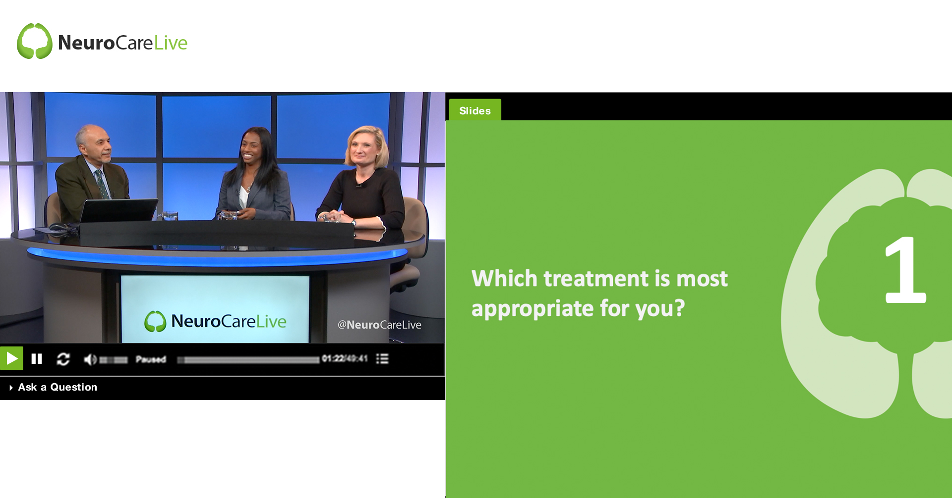 Chapter 1: Which treatment is most appropriate for you?